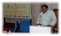 Mr. Anupam Das, Vocational Counsellor, A.Y.J.N.I.H.H., Mumbai delivered a presentation
