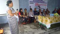 The programme was conducted at Thangsning village, Mawkynrew Block, Meghalaya