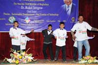 Students participated in various events during the programme