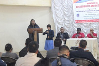 Workshop on Accessibility and Access Audit on AIC-III at Bethany Society, Shillong