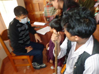 Students in Mairang Vidyajyoti Inclusive School, Sangshong Meghalaya