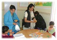 A visit from Mrs Anupam Panwar, Regional President, Army Wives Welfare Association, 101 Area
