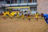 Students participate in various activities, Ferrando Centre Meghalaya