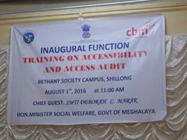 A Two day workshop on Accessibility and Access Audit