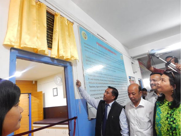 Meghalaya Health Minister, AL Hek inaugurates during the programme