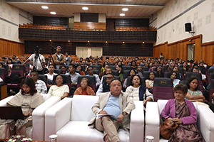 Participants attending the Sensitization Programme on Assistive Technology and Digital Accessibility