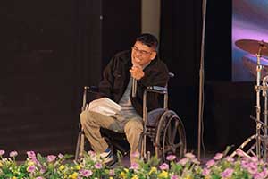 Inspirational talk by Kenedy Rynjah, Person with Disability