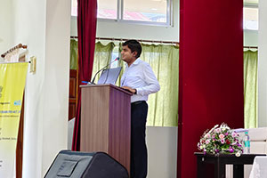 Shri Amar Jain, Lawyer, Disability Rights Expert & Co-Founder, Mission Accessibility, Delhi speaking on Accessibility