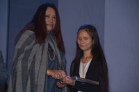 Bertina Lyngdoh, first visually impaired youth who has completed masters from a regular university